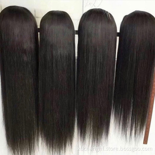 HF factory cheap price full lace wigs 100% virgin human hair vendor wholesale 150% density full lace human hair wig